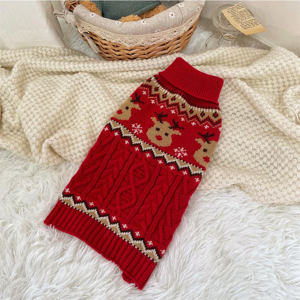Gingerbread Man Christmas Pet Sweater | NCS