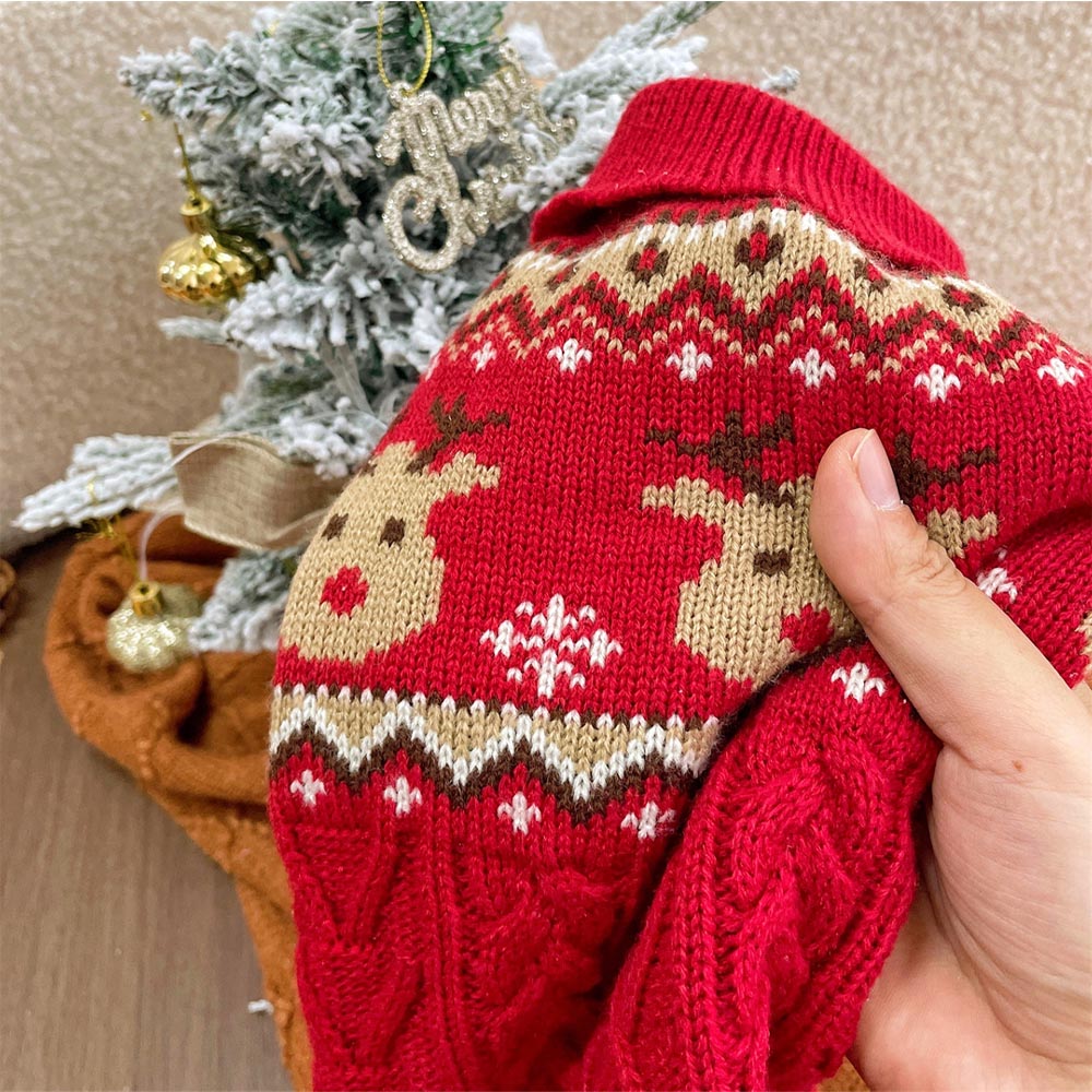Gingerbread Man Christmas Pet Sweater | NCS