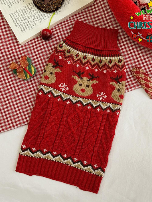 Gingerbread Man Christmas Pet Sweater | NCS