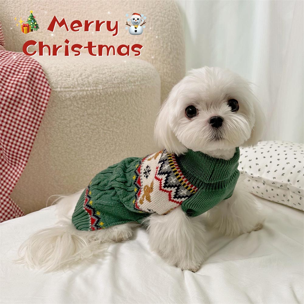 Gingerbread Man Christmas Pet Sweater | NCS