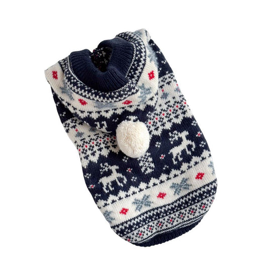 Pet Christmas Hooded Warm Sweater | NCS
