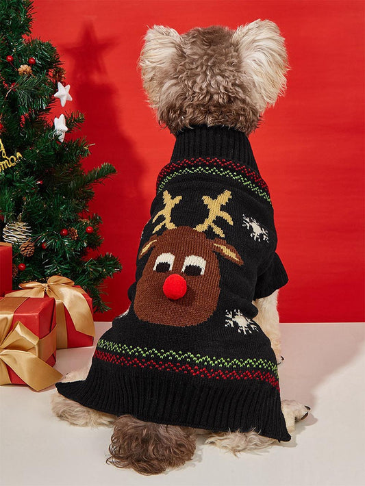 Rudolph Reindeer Christmas Sweater | NCS