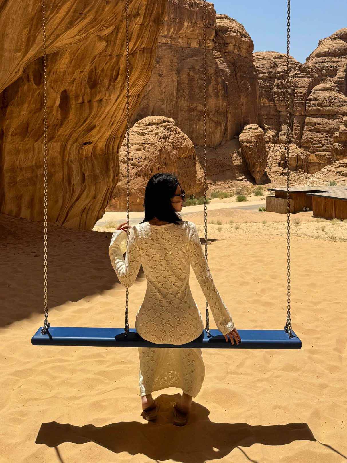 Sexy Cutout Beach Maxi Dress in White