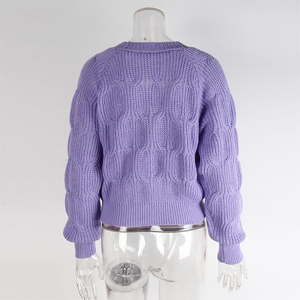 Bow-Detail Knit Cardigan