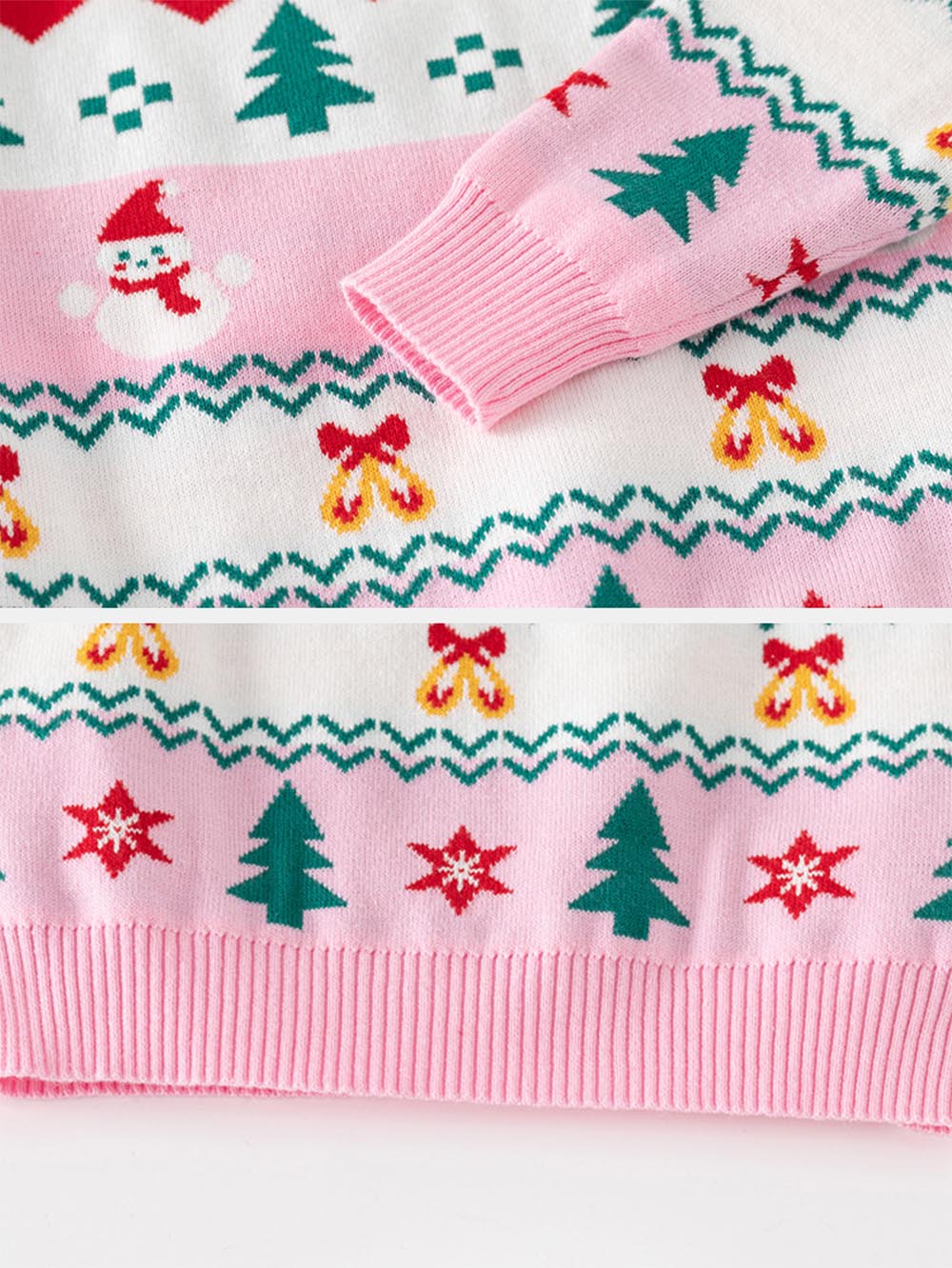 Children's Christmas Snowman Thick Knit Sweater | NCS