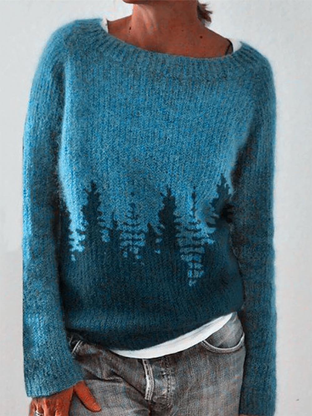 Plus Size Color Block Fashion Knit Sweater Available Up to 5XL | NCS