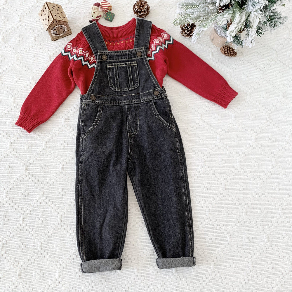 Baby Fair Isle Christmas Knit Sweater | NCS