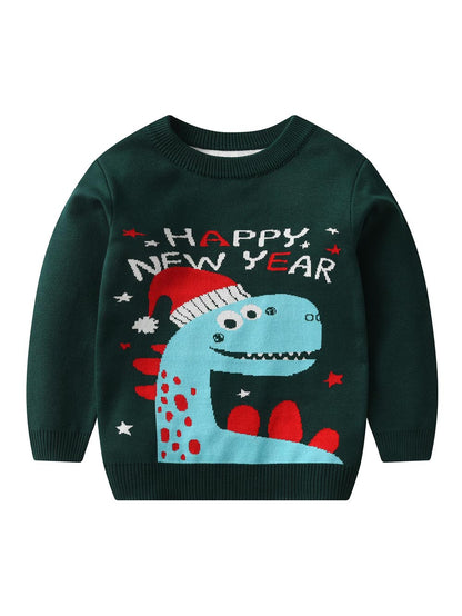 Christmas Dinosaur Sweater for Kids | NCS