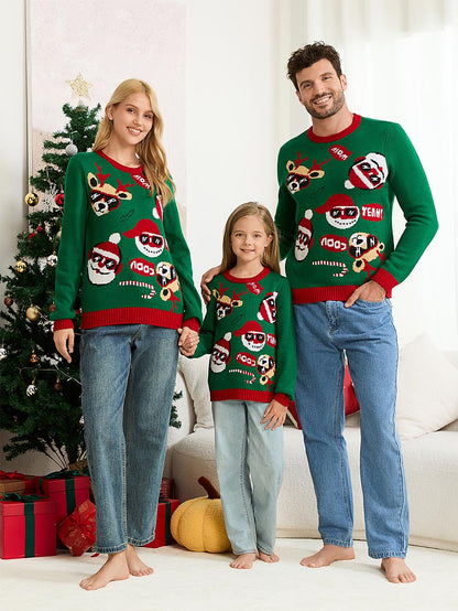 Christmas Reindeer Pattern Sweater | NCS