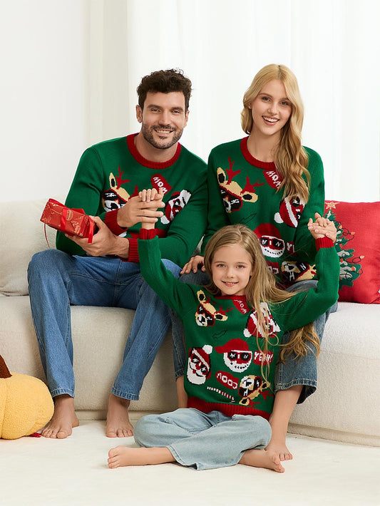 Christmas Reindeer Pattern Sweater | NCS