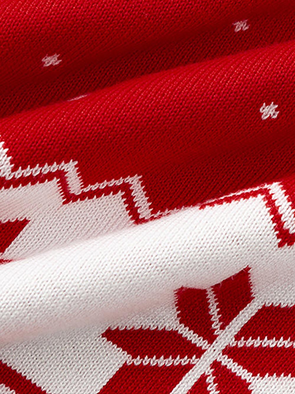 Christmas Reindeer Jacquard Family Matching Sweater | NCS