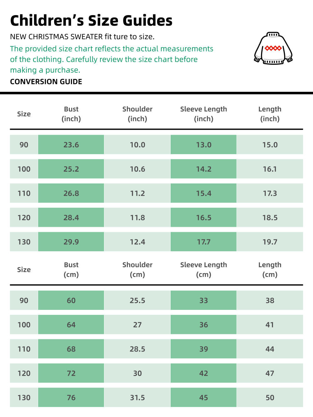 Christmas Reindeer Jacquard Family Matching Sweater | NCS