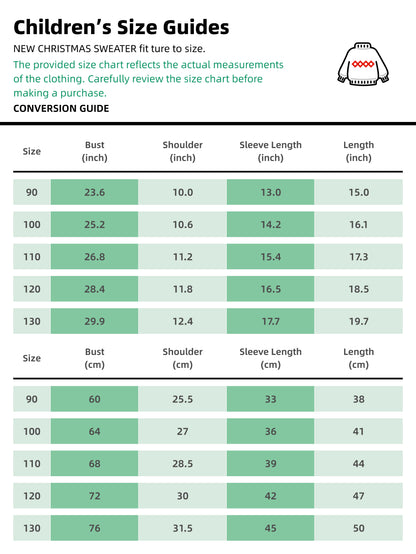 Christmas Reindeer Jacquard Family Matching Sweater | NCS