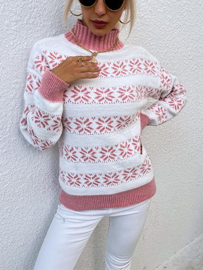 Christmas Snowflake Jacquard Sweater | NCS