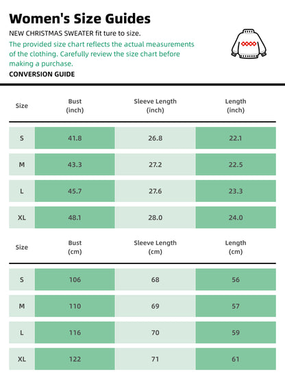 Christmas Tree Loose Holiday Knit Sweater | NCS