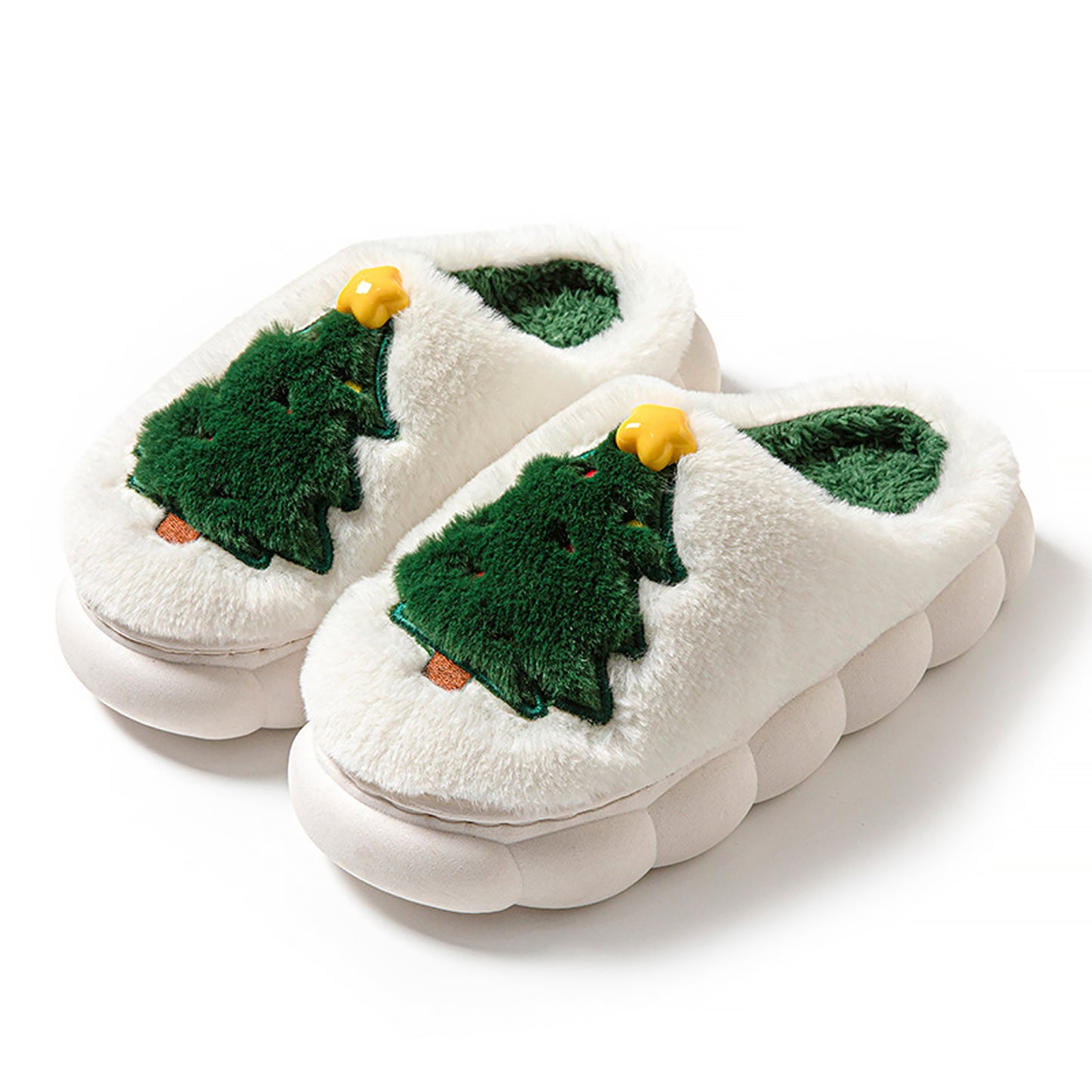 Christmas Tree Winter Non-Slip Indoor Slippers | NCS