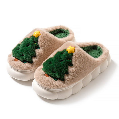 Christmas Tree Winter Non-Slip Indoor Slippers | NCS