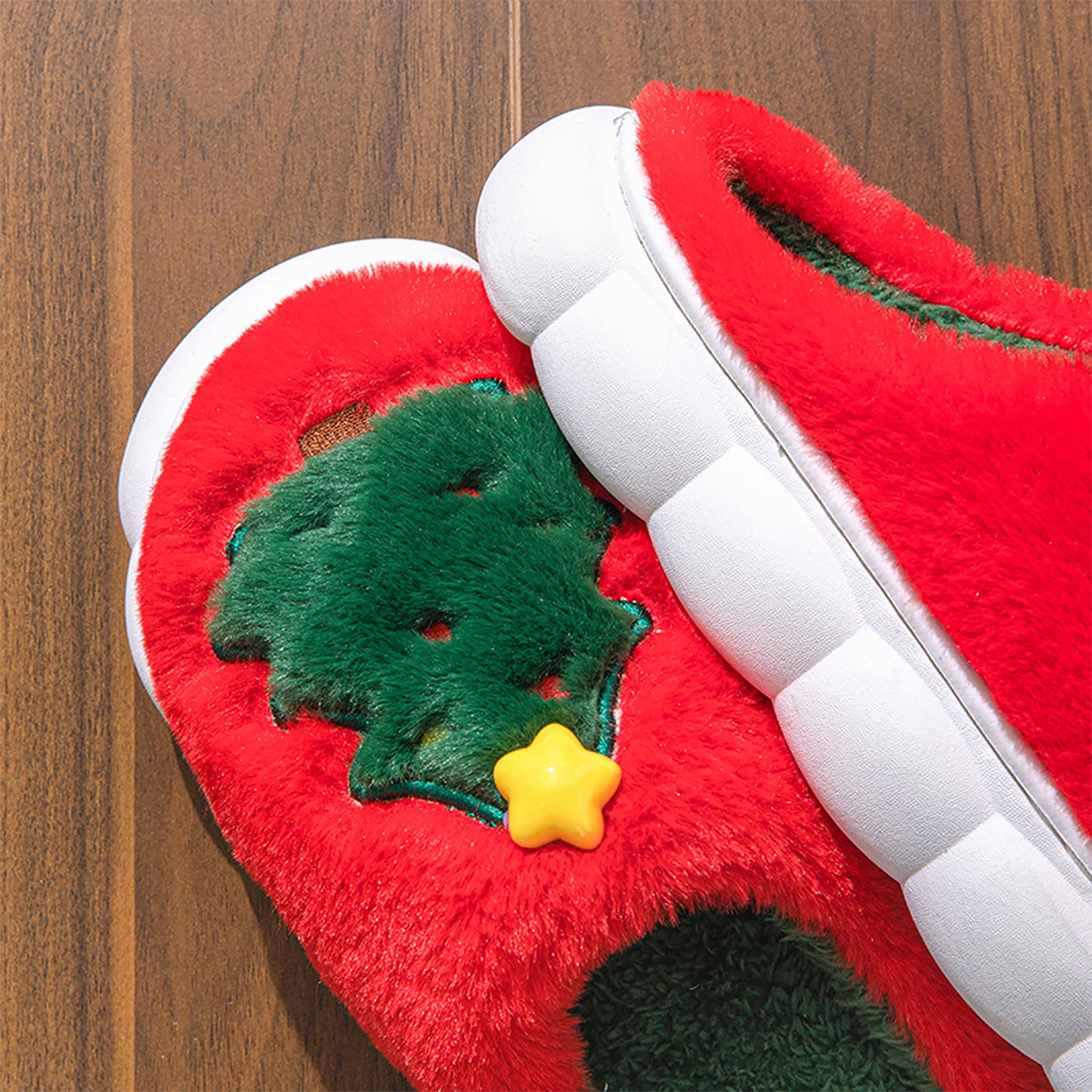 Christmas Tree Winter Non-Slip Indoor Slippers | NCS