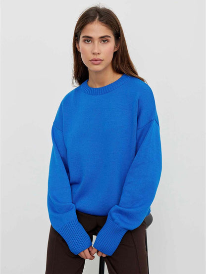 Drop-Shoulder Wide-Edges Sweater | NCS