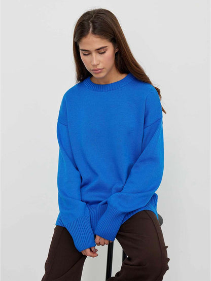 Drop-Shoulder Wide-Edges Sweater | NCS