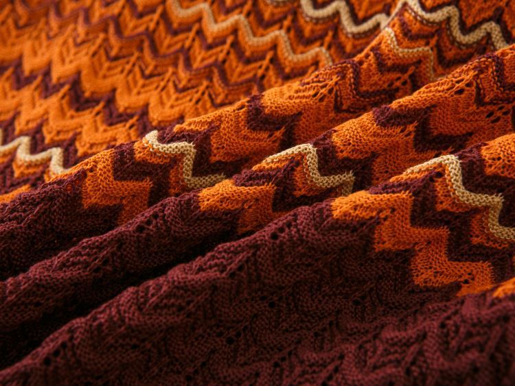 Earth Tone Striped Beach Dress