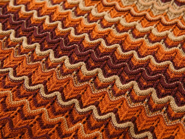 Earth Tone Striped Beach Dress