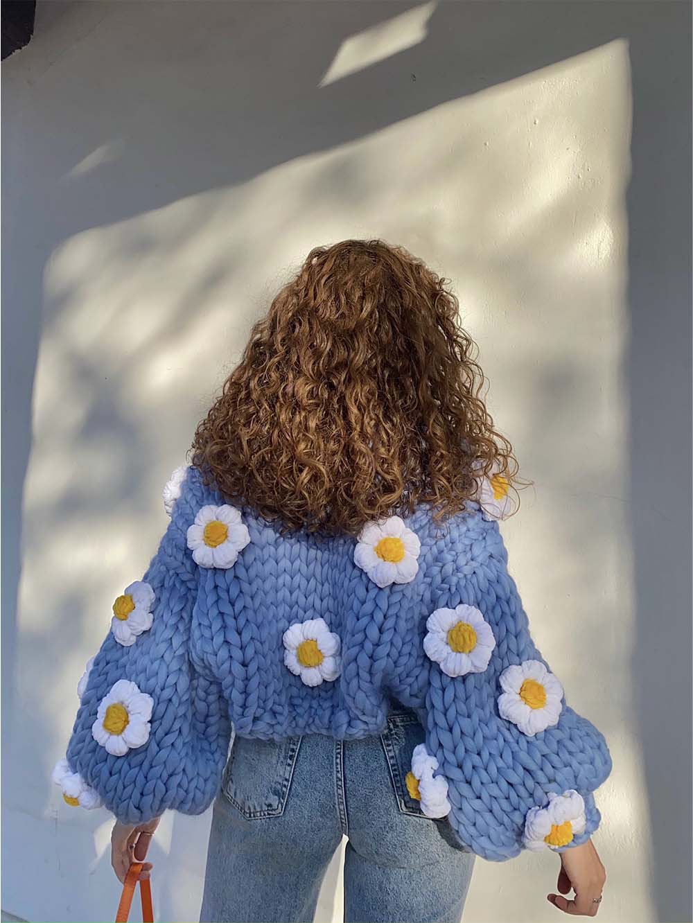 Heavy Thread Handmade Daisy Wool Cardigan | NCS