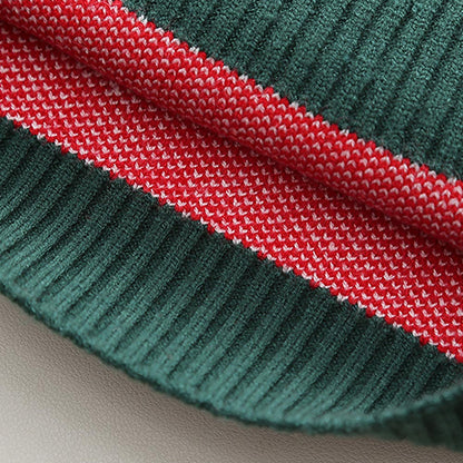 Kids Reindeer Plush Christmas Knit Sweater | NCS