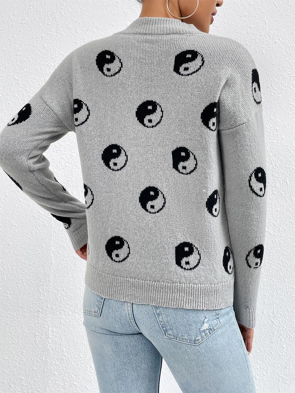 Skull Pattern Halloween Sweater | NCS