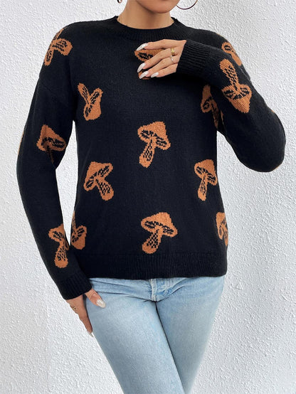 Skull Pattern Halloween Sweater | NCS