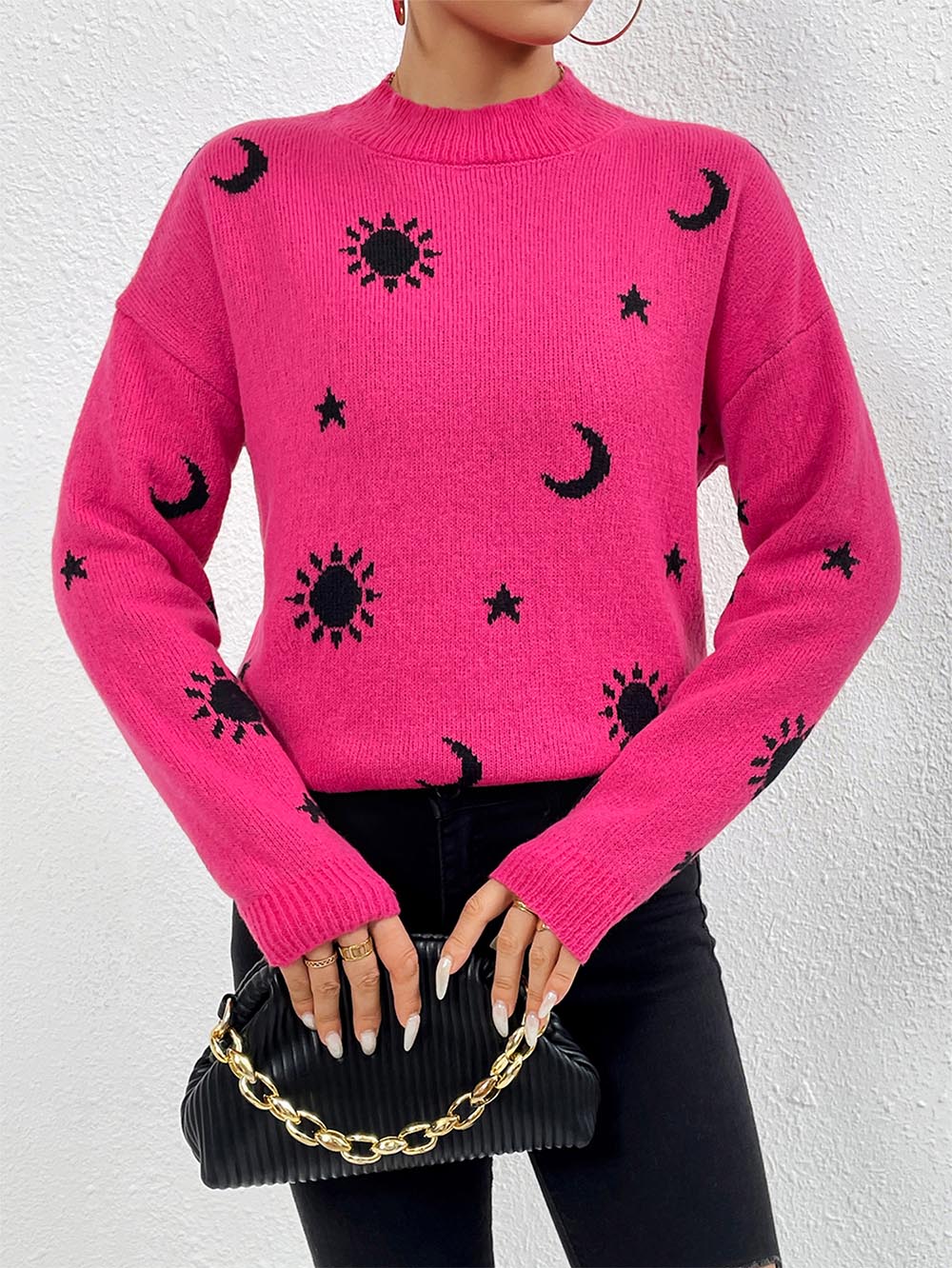 Skull Pattern Halloween Sweater | NCS