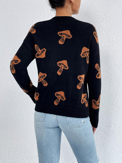 Skull Pattern Halloween Sweater | NCS