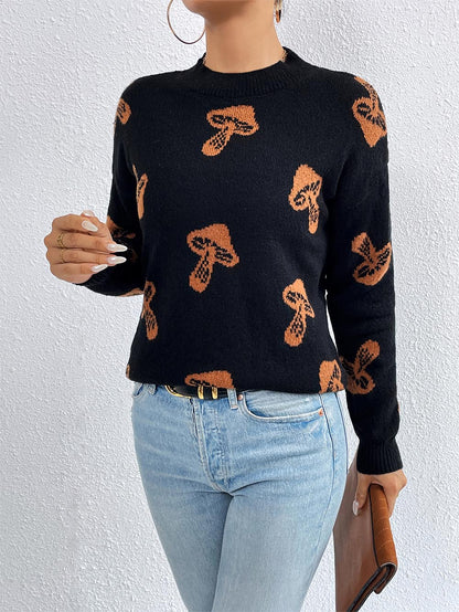 Skull Pattern Halloween Sweater | NCS