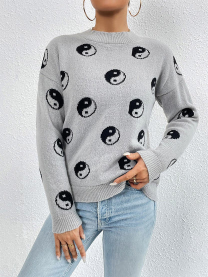 Skull Pattern Halloween Sweater | NCS