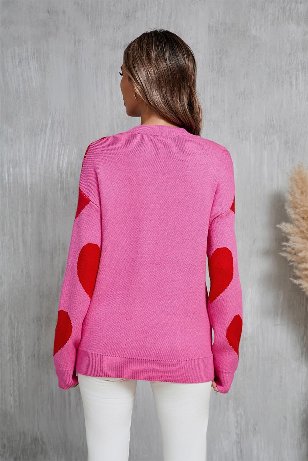 Valentine's Day Heart-Shaped Love Sweater for Women | NCS