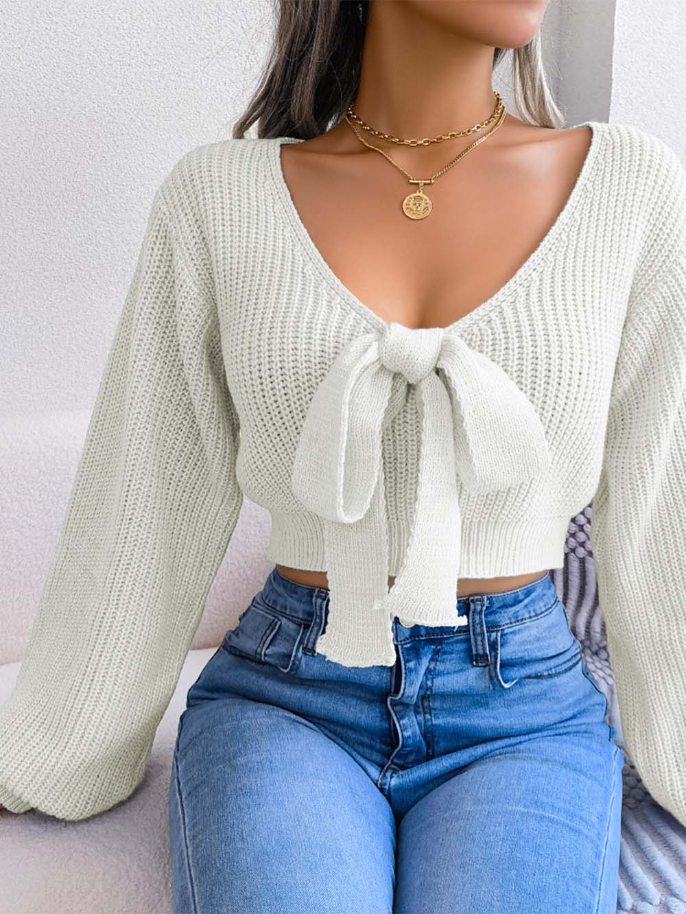 Women Ribbed Cardigan Sweater | NCS