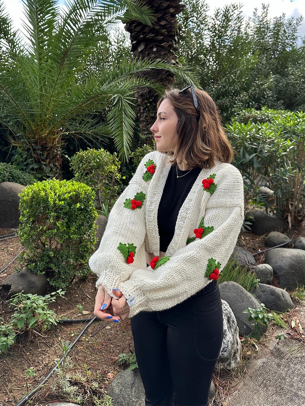 Women's Original Handmade Cardigan Christmas Sweater | NCS