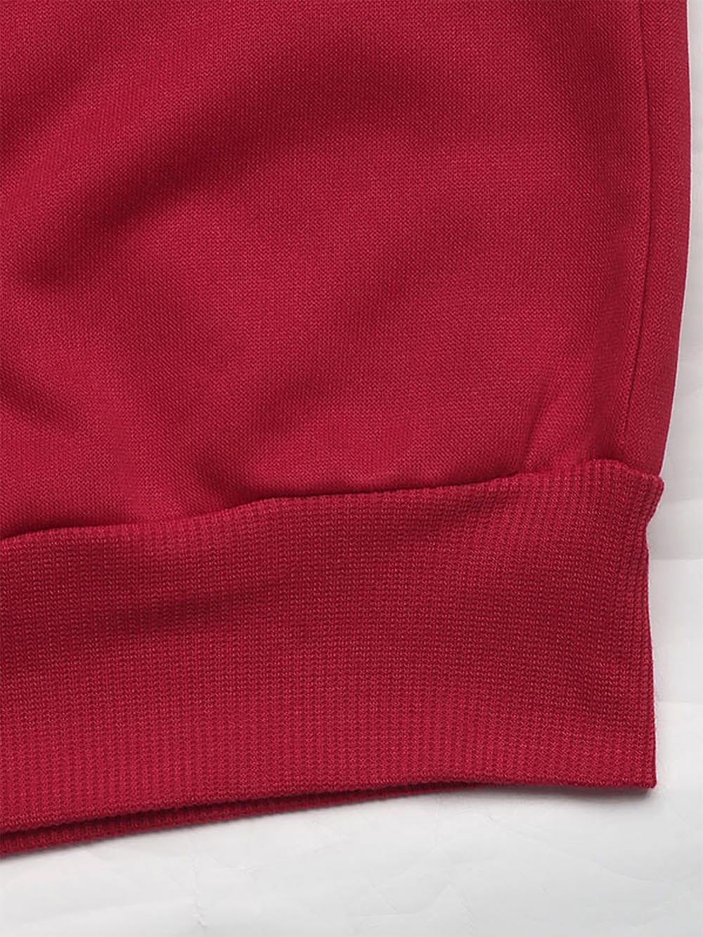 Women's Red Sweatshirt with Bow Decoration | NCS